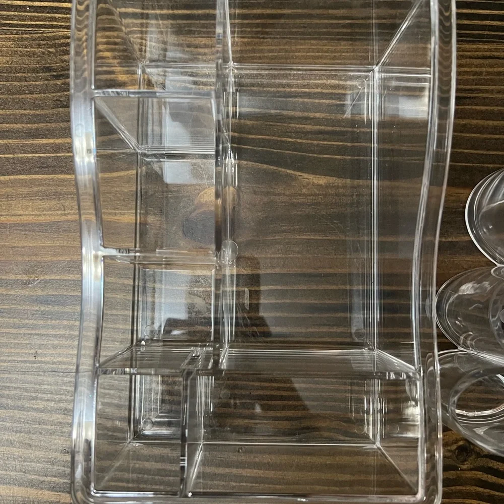 Clear Acrylic Organizer Set